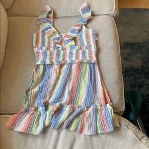 COPY - Colorful coverup/ rainbow dress! Never worn.